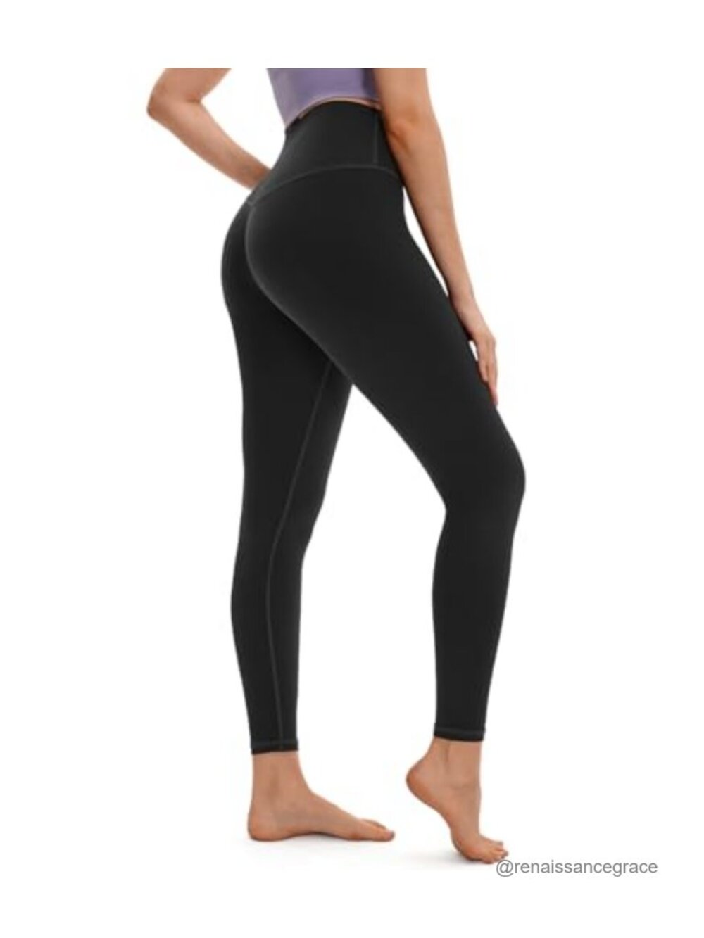 High-Waisted High-Stretch Leggings, Soft Yoga Pants for Workout & Lounge